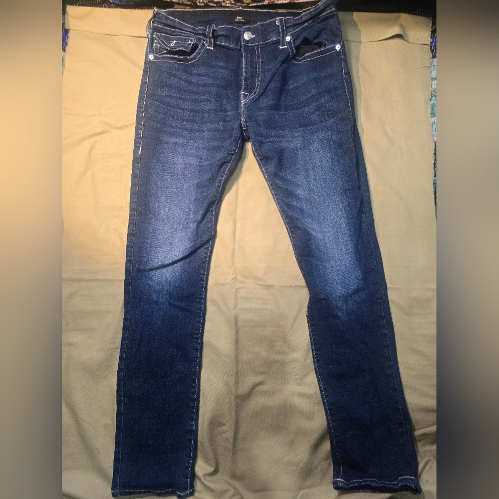 True Religion Rocco Relaxed Skinny  Men Jeans Size 38x32